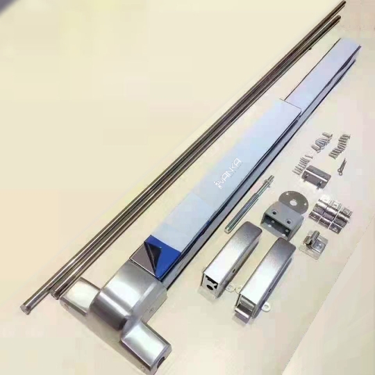 Thanh khóa thoát hiểm (Panic)-Inox-không chìa