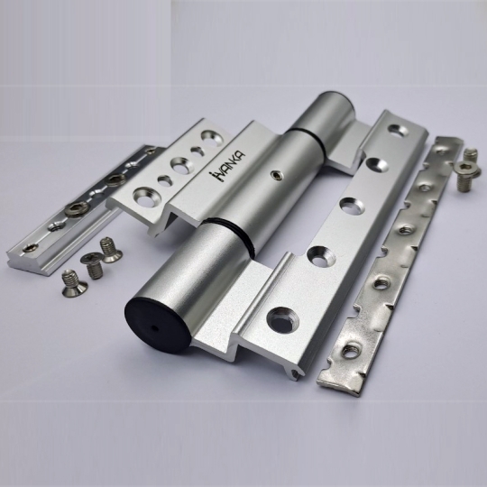Bản Lề 4D Xi-Rãnh C- Ren nhựa