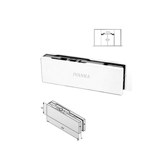 Kẹp kính trên Inox 304